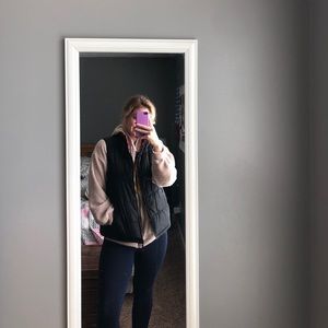 Merona Black Reversible Vest